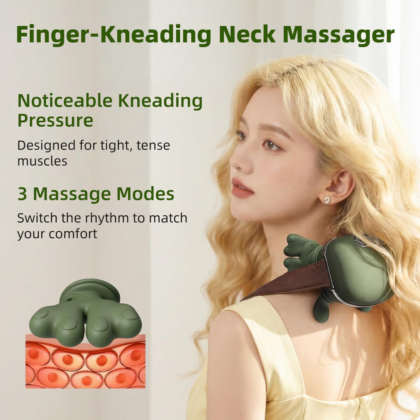 Portable Electric Neck & Back Massager