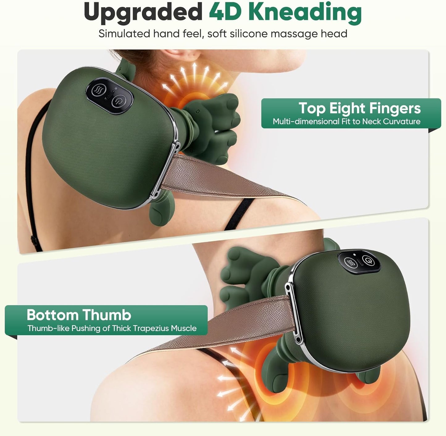 Portable Electric Neck & Back Massager